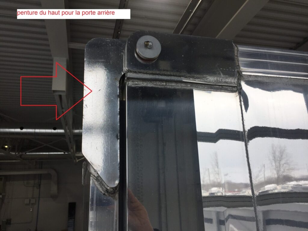 Photo de pièce pour remorque Cobra, tailgate, hockey porte battante