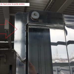 Photo de pièce pour remorque Cobra, tailgate, hockey porte battante