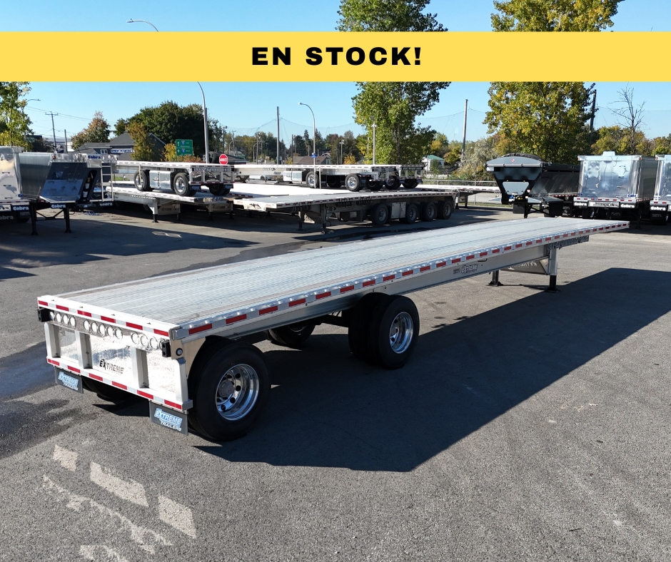 flatbed 2 essieux extreme trailers