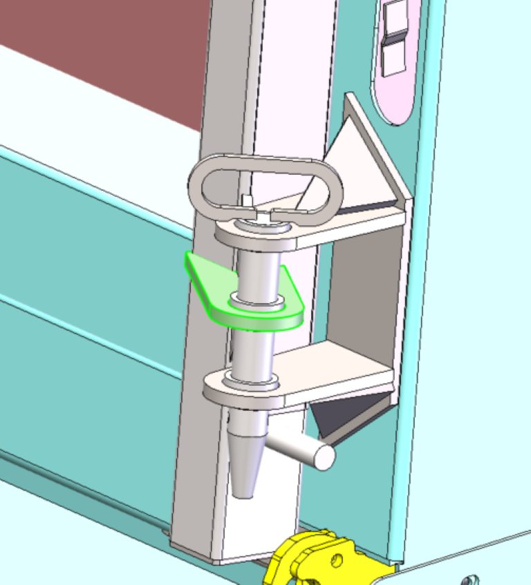 gate hinge cross country