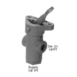 LEVER OPERATED CONTROL VALVE