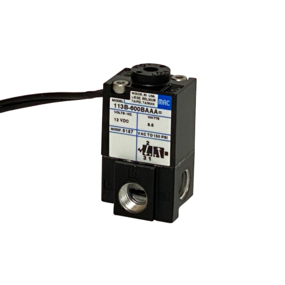 SOLENOID VALVE NORMALLY CLOSED / 12V 1/4"