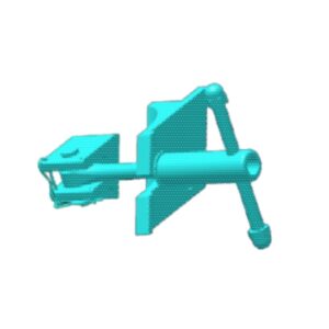 SERRE PAPILLON + WINDER ASSY GAUCHE POUR PORTE ARRIÈRE