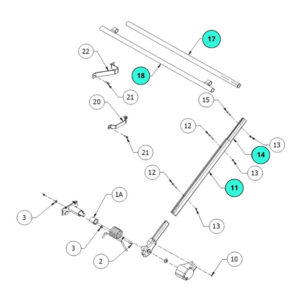 pivot arm assembly cross country