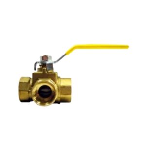 Ball Valve, 1/2 in FPT, Brass