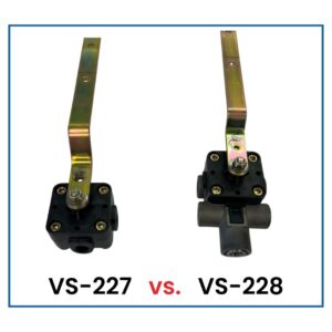 Hose Valve contrôle hauteur VS-227 versus VS-228